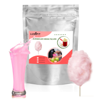 Zuckerwatte Rosa Süßmolke Drink Pu