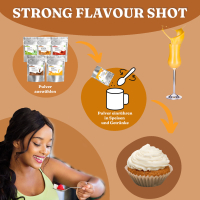 Haselnussschnaps Geschmackspulver Shot Flavour kalorienarm 3