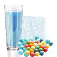 Kaugummi Blau Eiweiß Isolat Protein Pul