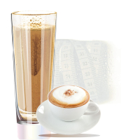 Cappuccino Pulver Eiweiß Isolat Protein